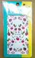 Embossed butterfly nail art sticker small white flower magnolia flower small daisy leaves K222 K223 K224. 