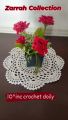 10" Inc Awesome Designed Doily Handmade Crochet 100% Summer yarn Placement Round per price.