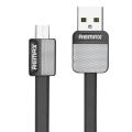 Micro USB Fast Charging Platinum Cable - Black. 