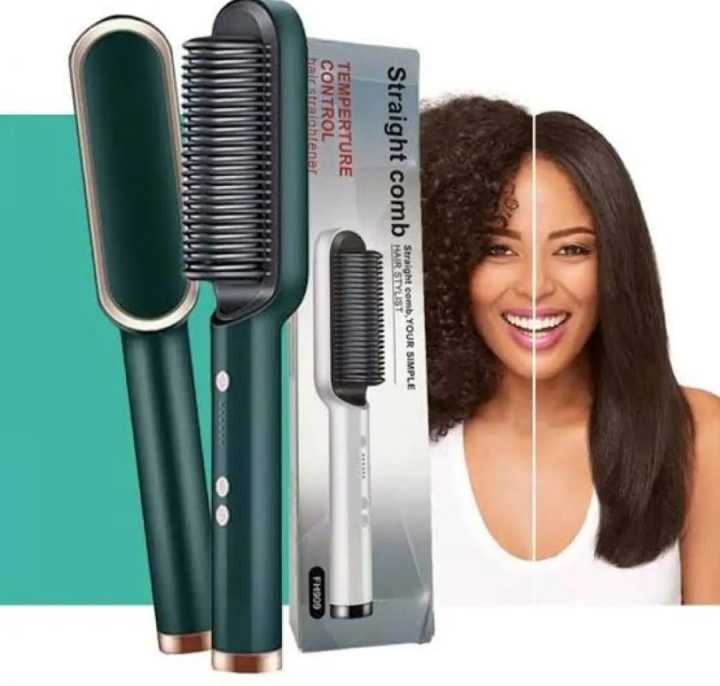 Hair Straightener Comb - FH909 Professional Electric Hair Straightener ...