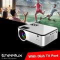 Cheerlux C9 HD Projector With Dish TV Port. 