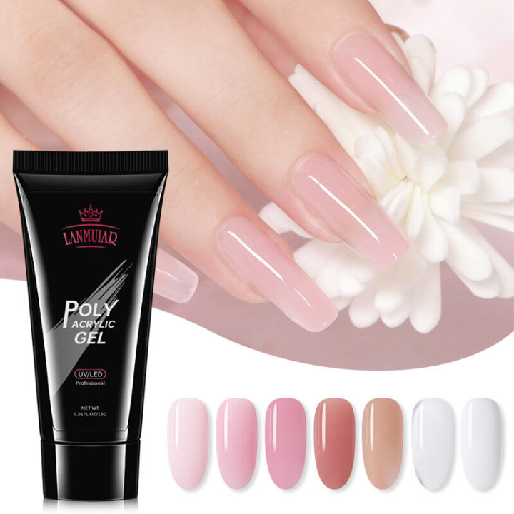 Lanmuiar%2011pcs%20set%203%20Color%20Polygel%20Nail%20Kit%20Nail%20Builder%20Kit%20Nail%20Extension%20Kit%20with%20UV%20Lamp%20Top%20Coat%20Base%20Coat%20All-in-One%20for%20Nail%20Starter%20Different%20Nail%20Art%20Ideas%20DIY%20Home%20Manicure%20-%20Image%204