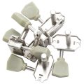 NAMUNY 1 Set 12 Pcs Jade Green Retro Trapezoid Button Locked String Tuning Pegs Key Tuner Machine Head for Guitar Lock. 