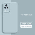 Angel Eyes Square Liquid Cover Case for VIVO IQOO 7 IQOO7 Legend 5G 360 Soft Protective Mobile Phone Back Armor Housing.