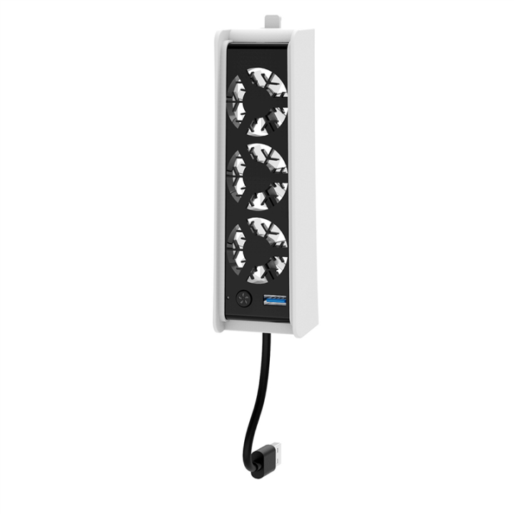 Console Controller Fan For PS5Slim Console Temperature Control Cooling Fan with 3 Speeds for ...