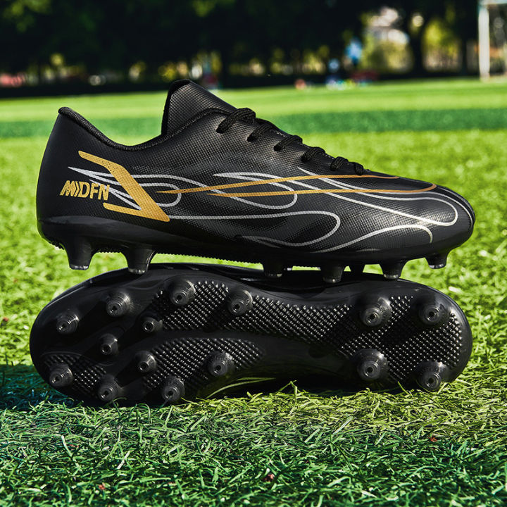 2023 New Low-Top Soccer Shoes Broken Nails TF Youth Student Training Shoes AG Spike Sneaker