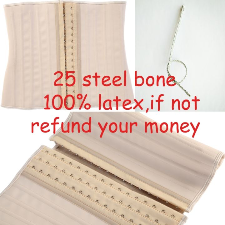 Waist%20Trainer%20Body%20Shaper%20Latex%20Waist%20Corsets%20Cincher%20Hourglass%20Shapewear%20Women%2025%20Steel%20Bones%20Corset%20Waste%20Trainers%20Fajas%20-%20Image%207
