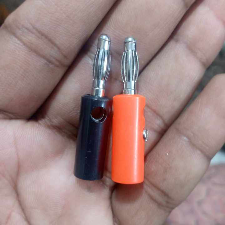 1Pair-%20Male%20Banana%20Plug%204mm%20Lantern%20Head%20Red%20&%20Black%20Gold%20Plated%20Jack%20Screw%20Terminal%20Connector%20For%20Audio%20Speaker%20-%20Image%203