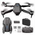 E88 EVO Professional E88 PRO Brushless Motor RC Dron 8K Dual Camera Optical Flow Foldable Helicopter Aircraft Quadcopter Drone.