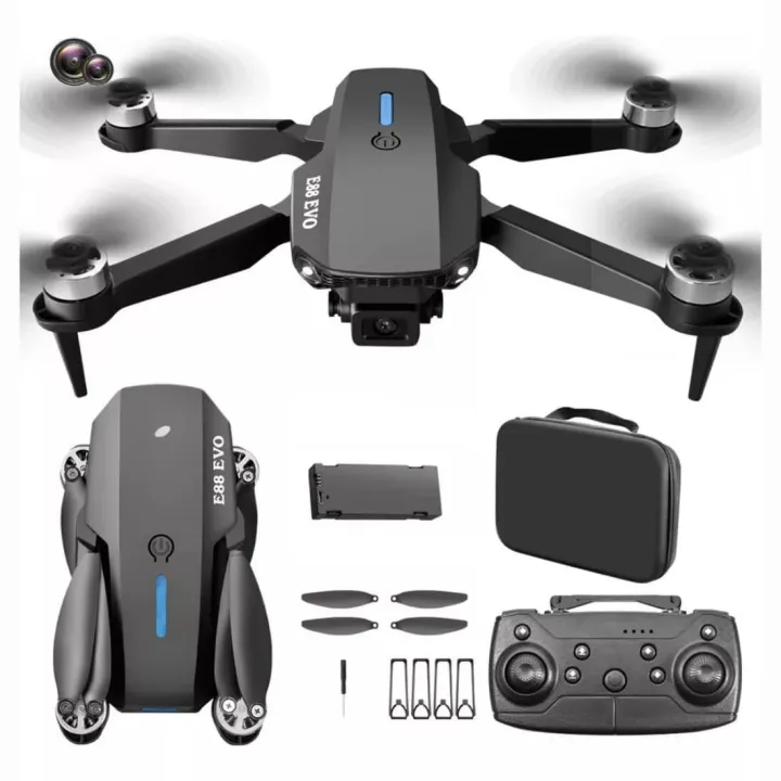 E88%20EVO%20Professional%20E88%20PRO%20Brushless%20Motor%20RC%20Dron%208K%20Dual%20Camera%20Optical%20Flow%20Foldable%20Helicopter%20Aircraft%20Quadcopter%20Drone%20-%20Image%204