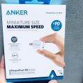 Anker A2634 - Powerport Pd 20w Max Nano Single USB Port -C Mini Portable USB-C Charger. 