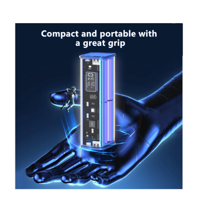 PD22.5W%20Transparent%20Power%20Bank%20Shell%20DIY%20Fast%20Charging%20Case%20With%20Display%20Without%20Battery%20-%20Image%204