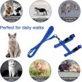 Generic Nylon Pet Cat Kitten Adjustable Harness Lead Leash Collar Belt Safety Rope - multicolour. 