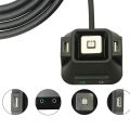 【Shop Now and Save】 Desktop Computer Case Switch,Reset HDD Button Switch with Dual USB Ports,Power Button,Audio Ports for Desktop PC Case. 