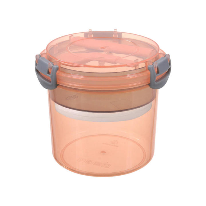 Transparent/Orange/Blue%20Yogurt%20Salad%20Cup%20Leak-Proof%20Plastics%20Breakfast%20Cup%20With%20Lid%20Overnight%20Oat%20Cup%20for%20Travel%20Office%20Gym%20-%20Image%209