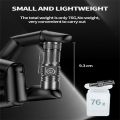 30W Led Flashlights Tactical Light Emergency Spotlights Handheld Flash Light Multi-functional Waterproof Torch For Outdoor. 