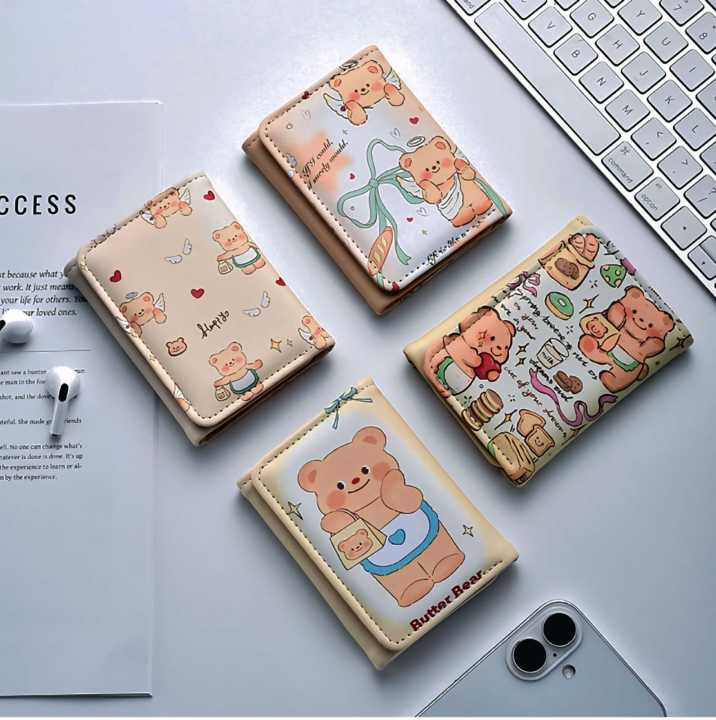 New Small Wallet Female Short Korean Version Of The Student Cute Mini Fashion Wallet Coollan Bag Wallet Imported From China