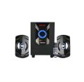 Digital X 2.1 Channel Multimedia Bluetooth Speakers With Remote Control. 
