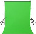5.5x7 Feet Green Screen Backdrop Background for Photography - All Colors Included - Perfect for Chroma Key Effects.