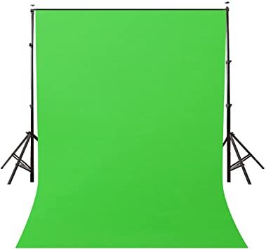 5.5x7%20Feet%20Green%20Screen%20Backdrop%20Background%20for%20Photography%20-%20All%20Colors%20Included%20-%20Perfect%20for%20Chroma%20Key%20Effects%20-%20Image%202