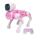 Mechanical Dog RC Robot 2.4G Intelligent Voice Dialogue Cute Expression Light APP Remote Control Programmable.