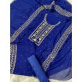 Exclusive Georgette/Jorjet Shalwar Kameez Three Piece Party Dress {3 Piece} For Women. 