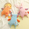 Comfort towel babies can eat hand doll toys 0-2 years old babies sleep with tiger plush comfort dolls. 