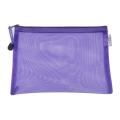 Zipper Pencile and Pen Box - Purple - pencil bag. 