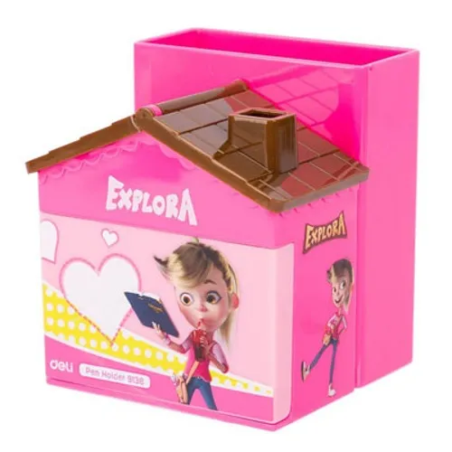 Deli%20E9138%20House%20Shape%20Cartoon%20Pen%20Stand%20%E2%80%93%20Assorted%20Colors%20Cute%20Desk%20Organizer%20for%20Kids%20&%20Office%20Use%20-%20Image%202