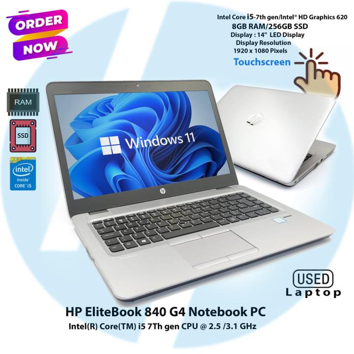 HP EliteBook 840 G4 Touch Screen Intel Core i5 7th Gen,8GB RAM
