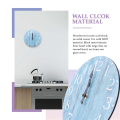 Wall Clock,10 Inch Teal Silent Non-Ticking Kitchen Clock Decor.