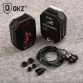 QKZ DM10 Zinc Alloy Metal Gaming  Earphone - Black. 