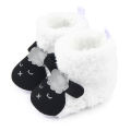 Top Selling Autumn and Winter New Coral Fleece Small Animal Winter Boots Baby toddler shoes Soft soled baby shoes.