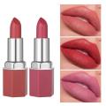 6Color Matte Moisturizing Lipstick Lipstick Matte Add High Texture Color Comfortable Effect Matte Durability F4T9. 