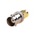 Tone SMA Male to Silver Tone BNC Female Connector Adapter.