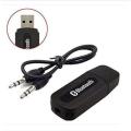 USB Bluetooth Music Receiver Adapter - Black. 