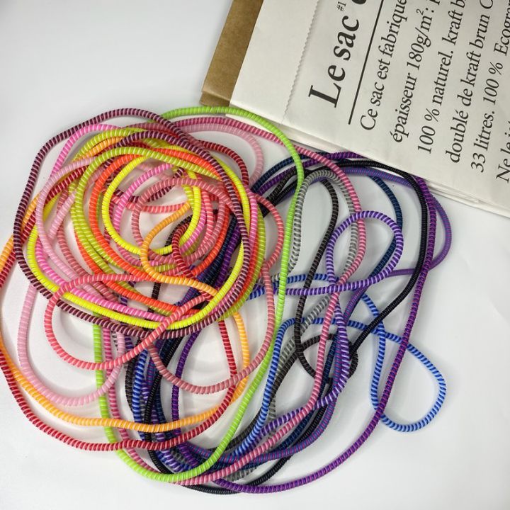 Mobile Phone 1.5m Wire Cord Rope Protector USB Charging Cable Bobbin Winder Data Line Earphone Cover
