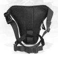 Thigh Bag for Motorcycle Riding Organizer Multipurpose Safety Bag for Bikers Black Premium Segment. 