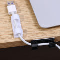 1/10Pcs Cable Clips Organizer Drop Wire Holder Cord Management Self-Adhesive Cable Manager Fixed Clamp Wire Winder.