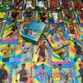 【In-Stock】 Football FIFA All-Star Collection Cards Colourful Silver Black Football Star Ronaldo Messi Mbappe Trading Cards. 