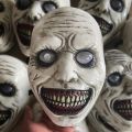 Horror The Exorcist Smiling Face Demon Mask Cosplay Evil Creepy Ghost Skull Plastic Masks Halloween Carnival Party Costume Prop. 