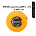 TOLSEN 30M 100FT Fiberglass Measuring Tape with Metal Ring ABS Case Model: 35022.