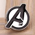 【World Supermarket 2021】(NEW)The Avengers Logo Letter A Marvel Super Heros Enamel Pins Badges Brooch Coat Backpacks Label Gifts Jewelry.