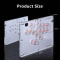 Haute42 Joystick Hitbox Keyboard Arcade Stick Controller For PS4/PS5/Switch Arcade Hitbox Leverless Controller Fight Sticks PC. 