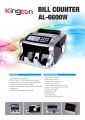KINGTON AL 6600 Money Counting Machine with Fake note detector. 