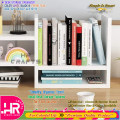 Storage Shelf-Modern Desktop Bookshelf-shelf organizer-display rack-HR Crafts. 
