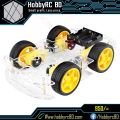 4WD Smart Robot Car Chassis Kit for Arduino. 