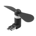 Creative USB Fan Flexible Portable Mini Fan USB LED Light Lamp For Power Bank Notebook Computer Summer Gadget. 