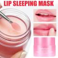 3g Lip Sleep Mask Night Sleep Maintenance Moisturizing Lips Gloss Bleach Cream Nourishing Lips Care Fruit Lip Balm. 