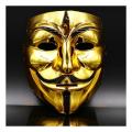 Anonymous Mask Golden.